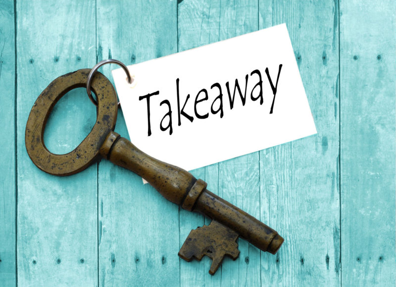 Synonym For Key Takeaways